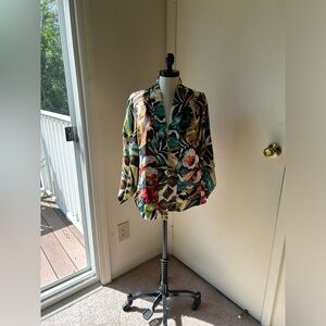 Chico’s Floral Jacket